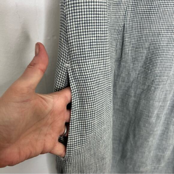 G R NATURE Green Linen Dress Size 40 or US Medium - Picture 6 of 12